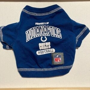 Pets First top unisex Indianapolis Colts football NFL fan gear shirt Size XS